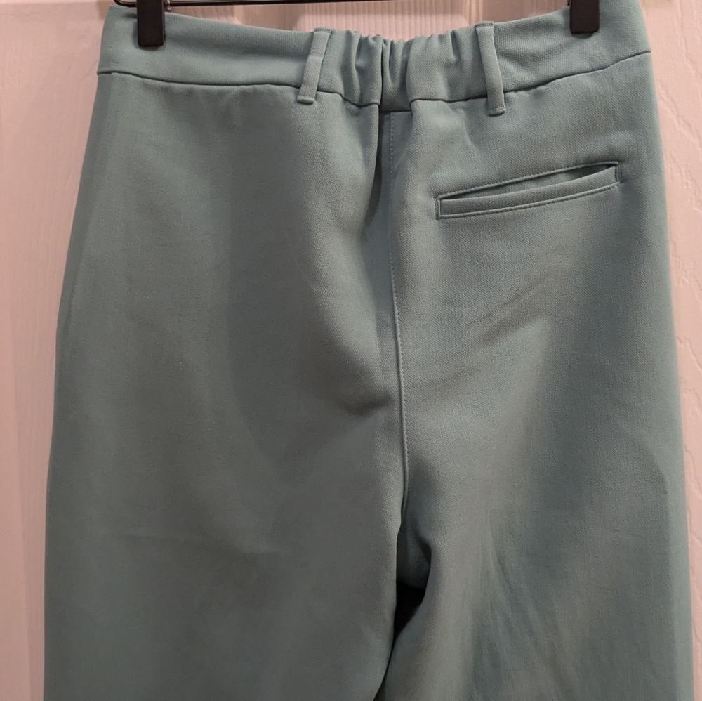 Old Navy Taylor Wide Leg Trouser Teal XS - Picture 6 of 7